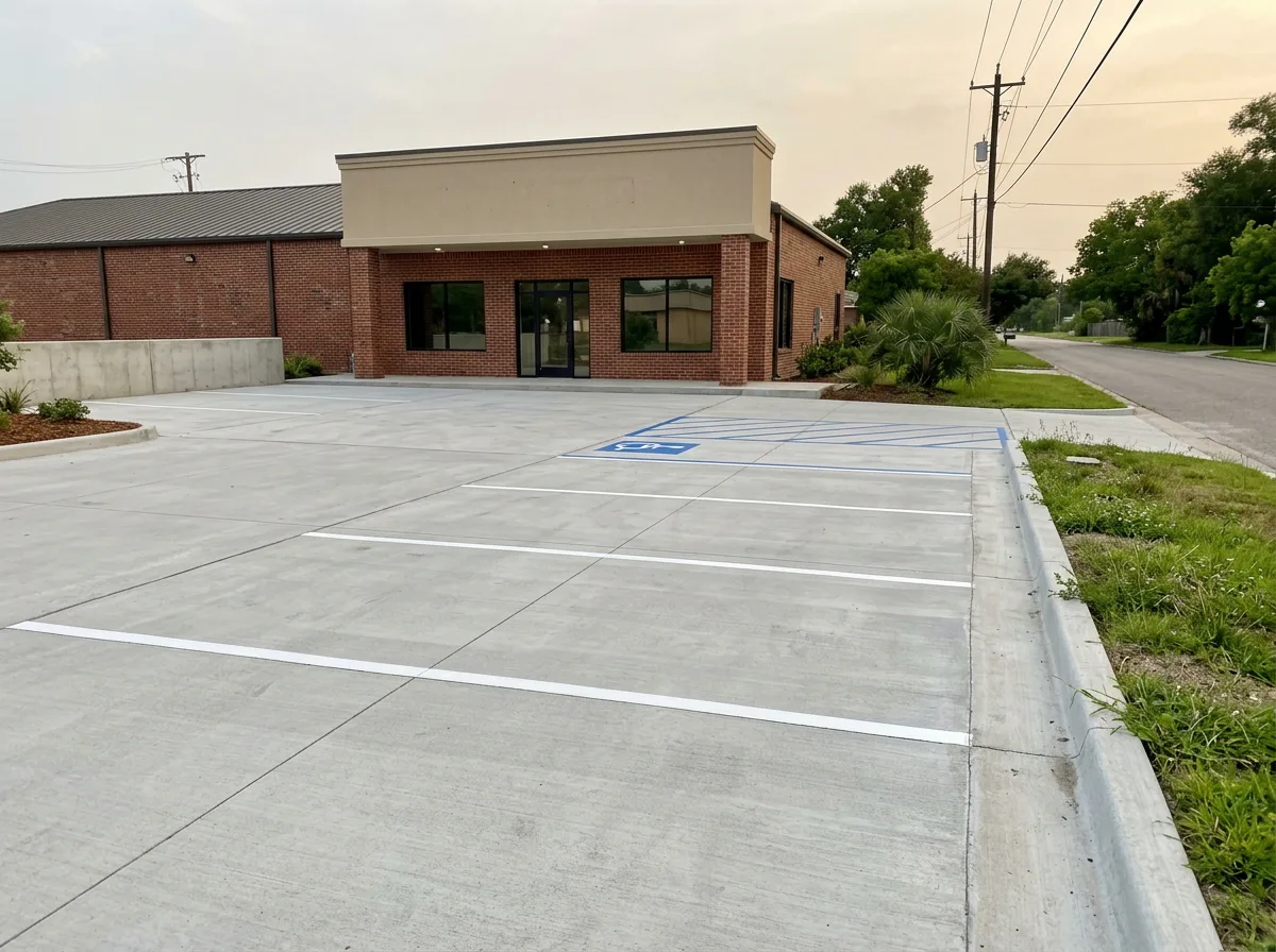Concrete Parking Lots in Beaumont, TX